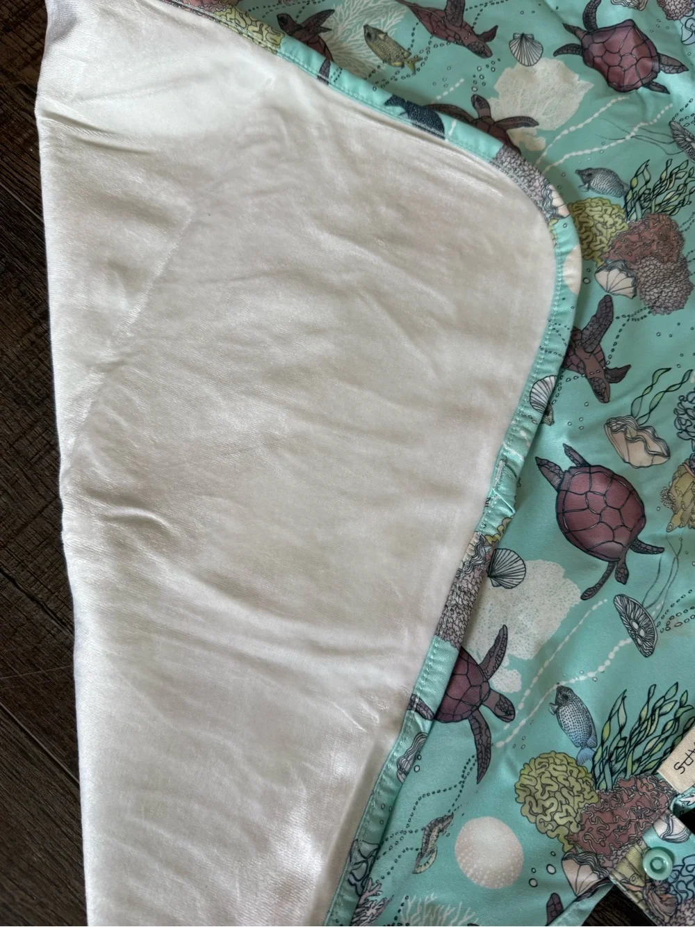 EcoNaps wet dry bag and diaper changing pad